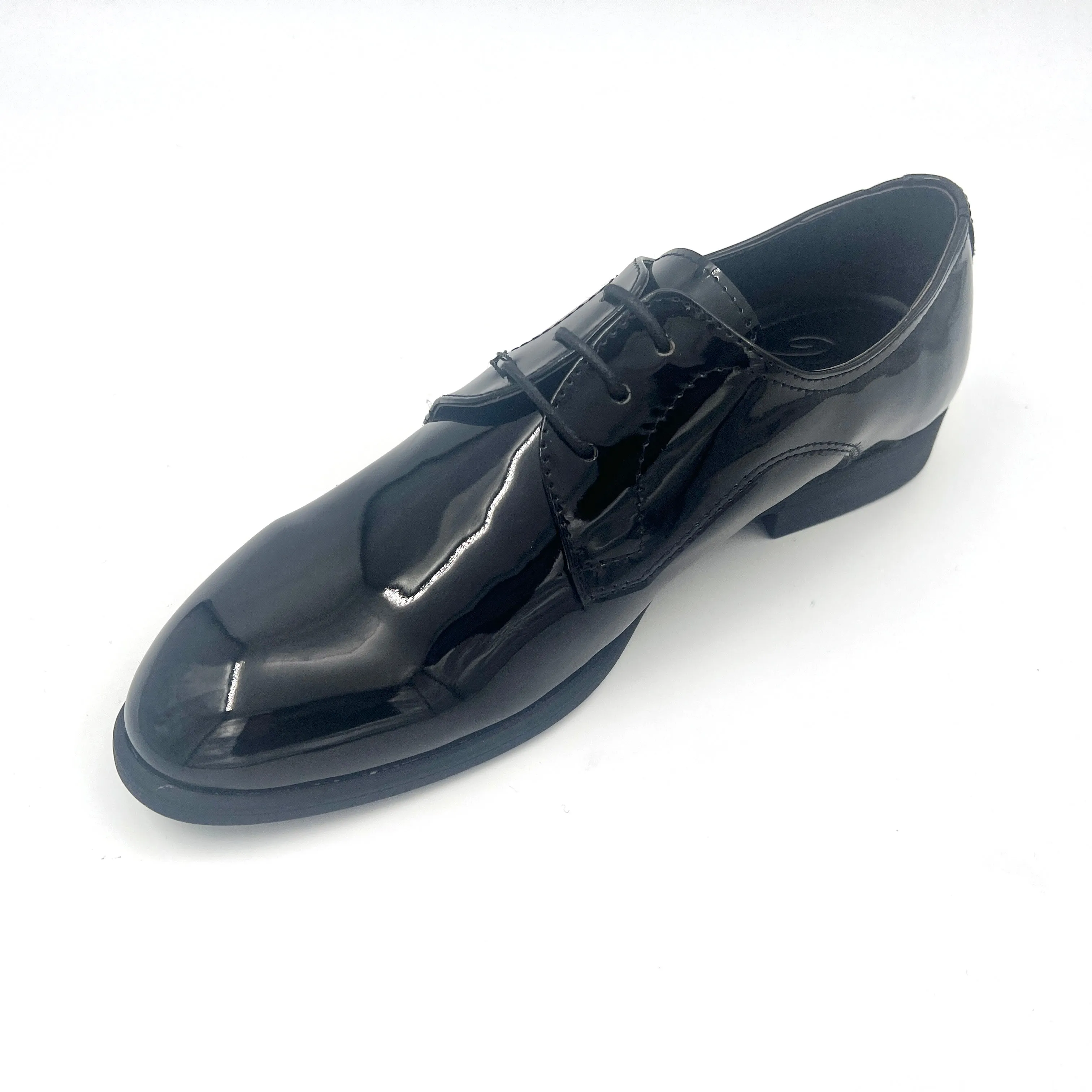 2H #6465 Black Shine Classic Shoes