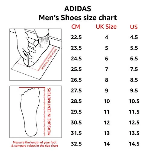 Adidas Men's CAFLAIRE CBLACK/FTWWHT/GRESIX Tennis Shoe-9 Kids UK (FV8553)