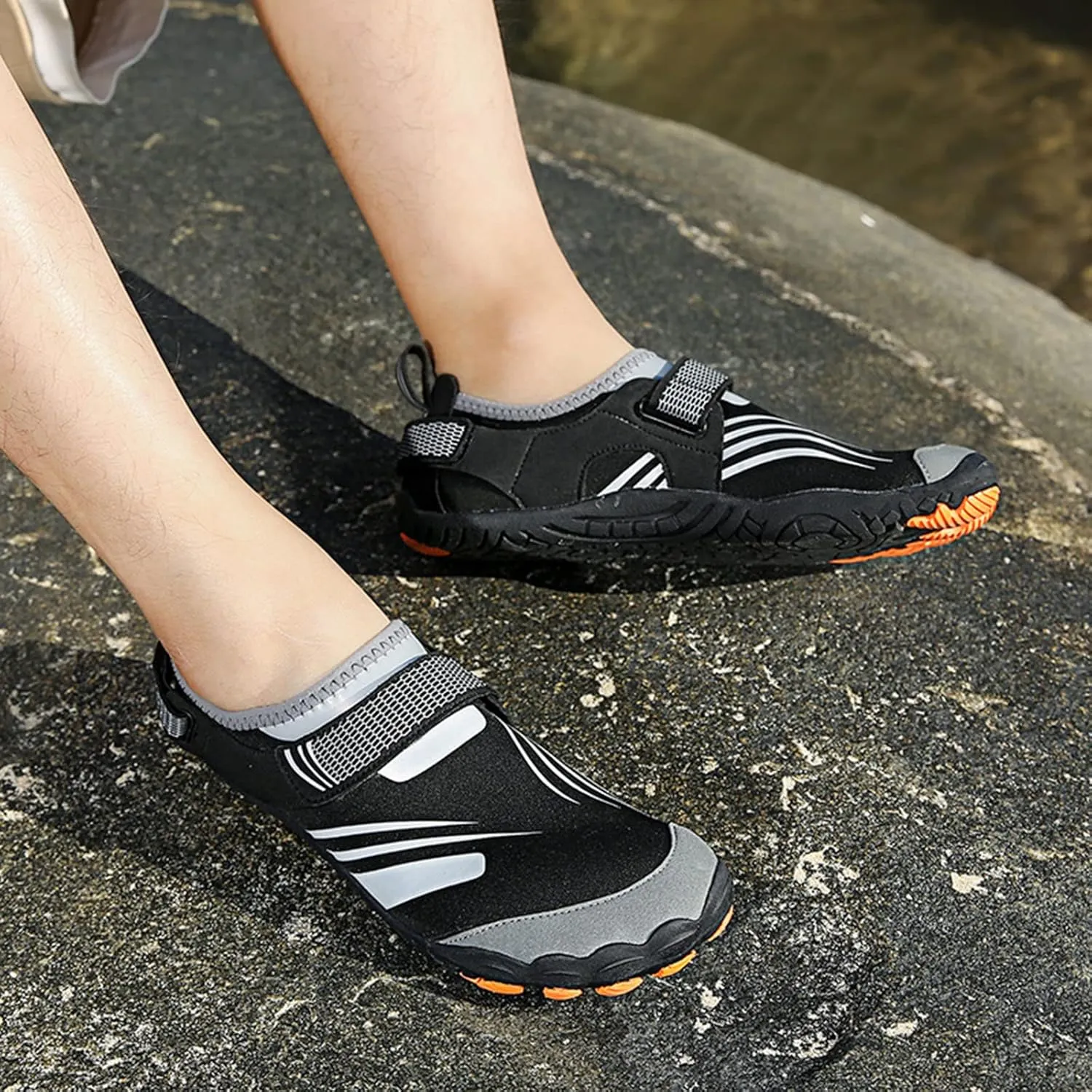 Beach Pool Swim Shoes Men Women Quick Dry Aqua Water Shoes Barefoot Surf Hiking Kayaking Diving Yoga Outdoor Sports Lightweight