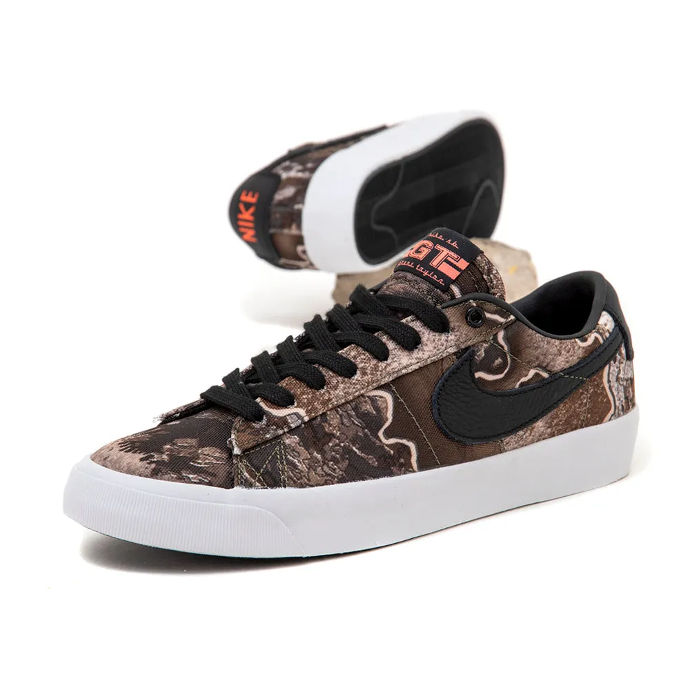 Blazer Low GT PRM - Real Tree (Black / Safety Orange - Black) (S )