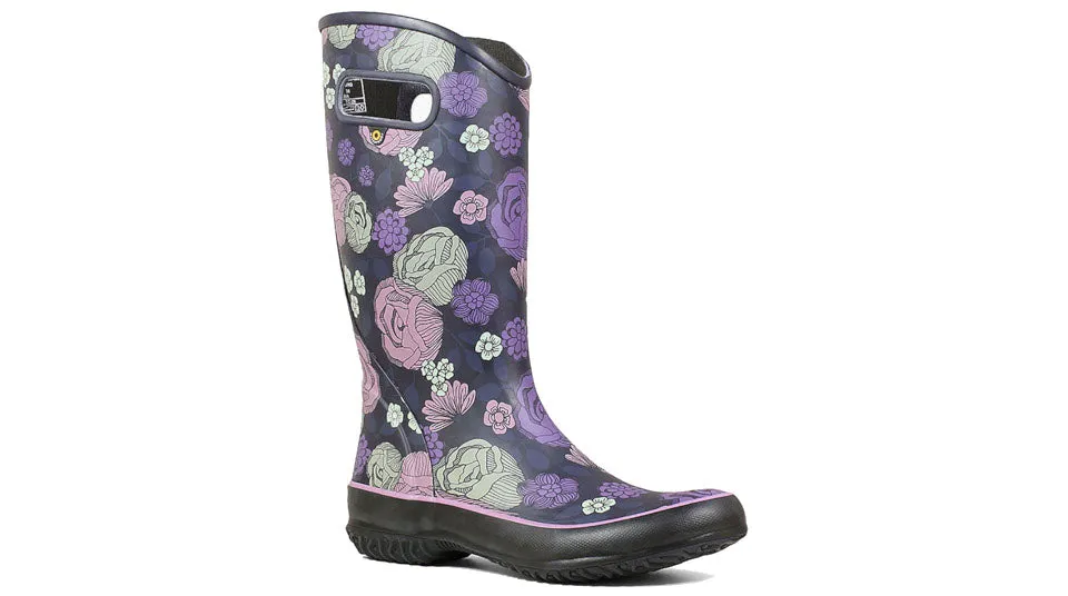 Bogs Women's Rainboot Le Jardin Purple Multi