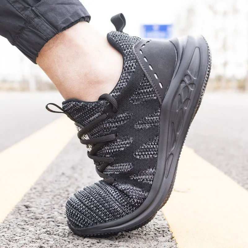 Breathable Safety Shoes, Anti-smashing And Anti-Piercing Safety Work Shoes