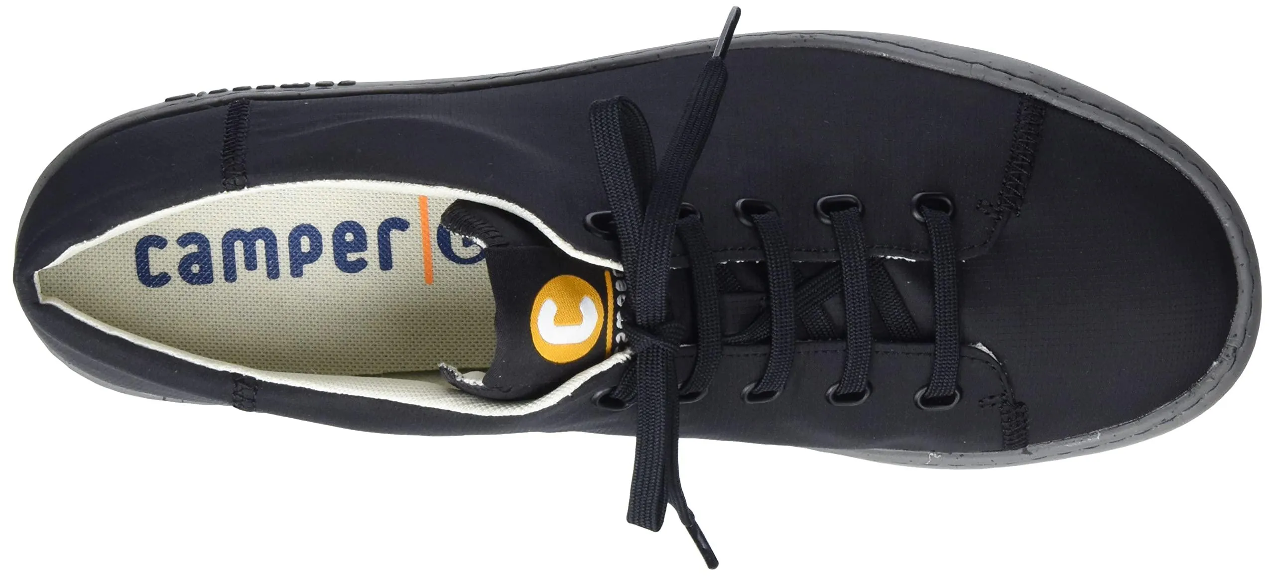Camper Men's Black Peu Touring Size 12 Recycled Fabric Sneaker