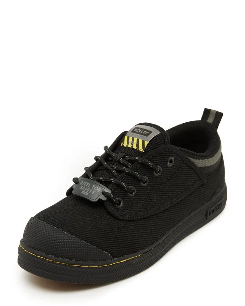 Canvas Safety Shoe - Black