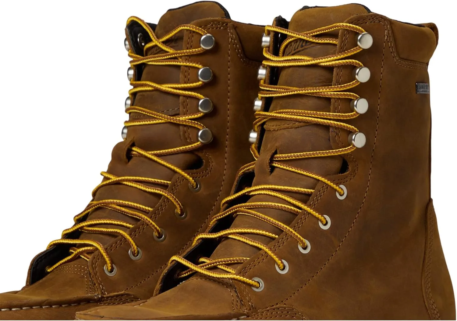 Danner Cedar River 8 Waterproof Aluminum Toe Work Boots for Men - Premium Leather with Breathable Danner Dry & Slip-Resistant Outsole, EH Rated