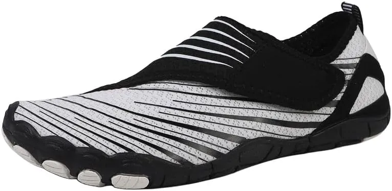Hike Barefoot Shoes Womens Quick Dry Wide Toe Footwear Athletic Non-Slip Grounding Shoes Lightweight Comfortable Beach Pool Aqua Swim Surf Walking Hiking Shoe