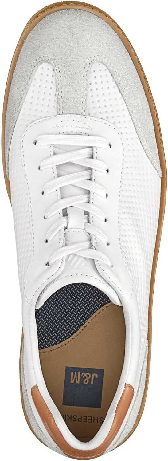 Johnston & Murphy McGuffey T-Toe Mens Shoe  Mens Fashion Dress Sneakers, Casual Leather Shoes for Men