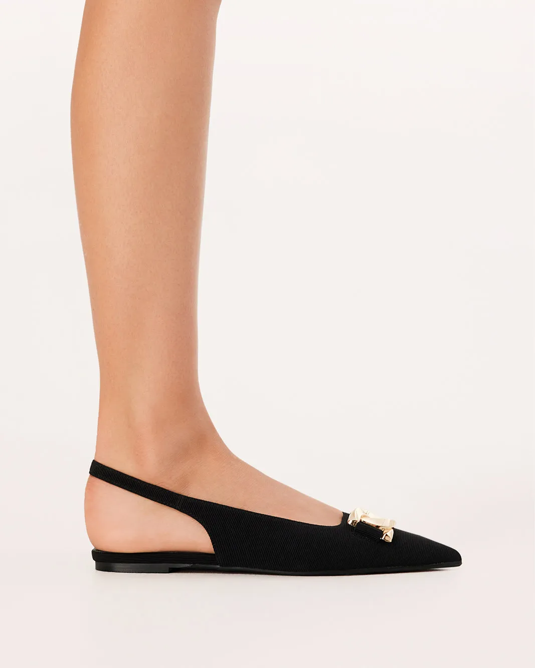 JOSELYN - BLACK GROSGRAIN