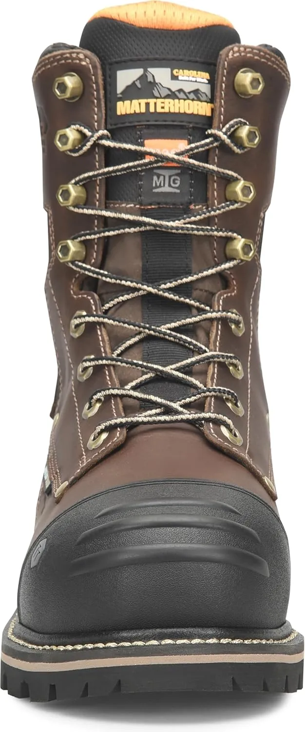 Matterhorn I-Beam 8" Met Guard Carbon Composite Toe Waterproof Work Boot for Men - Durable Safety Footwear for Tough Jobs