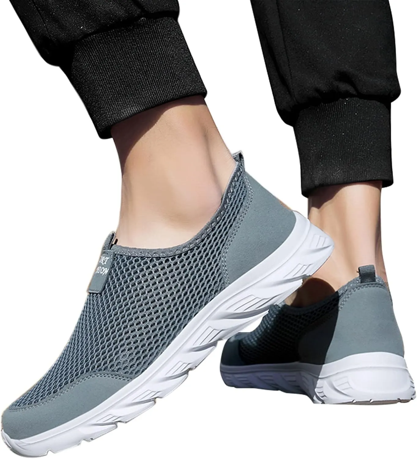 Mens Air 1 Low Sneaker Men Shoes Summer Lightweight Breathable Casual Shoes Single Mesh Men Sneakers High Top