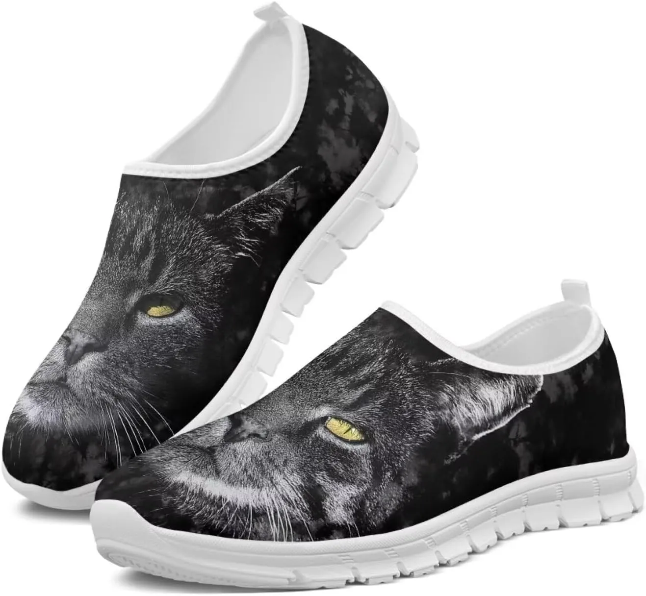 Men's Running Shoes Non Slip Fashion Shoes Breathable Lightweight Sneakers Slip On Sports Athletic Gym Walking Shoes SizeUS 5-14