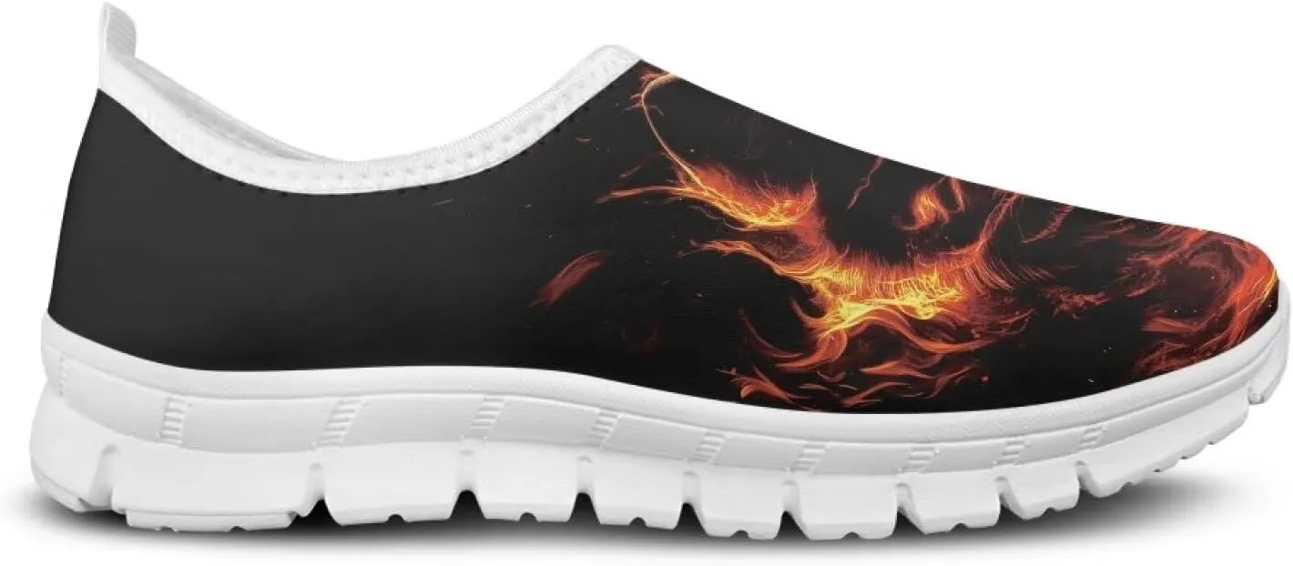 Men's Running Shoes Non Slip Fashion Shoes Breathable Lightweight Sneakers Slip On Sports Athletic Gym Walking Shoes SizeUS 5-14