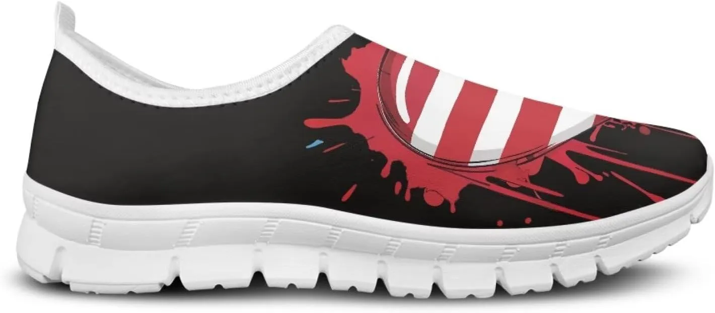 Men's Running Shoes Non Slip Fashion Shoes Breathable Lightweight Sneakers Slip On Sports Athletic Gym Walking Shoes SizeUS 5-14