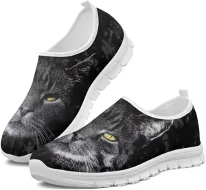 Men's Running Shoes Non Slip Fashion Shoes Breathable Lightweight Sneakers Slip On Sports Athletic Gym Walking Shoes SizeUS 5-14