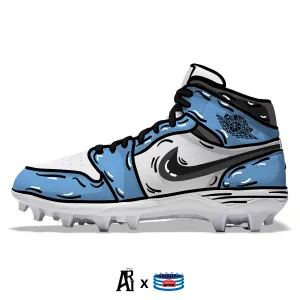 "Carolina Cartoon" Jordan 1 TD Cleats
