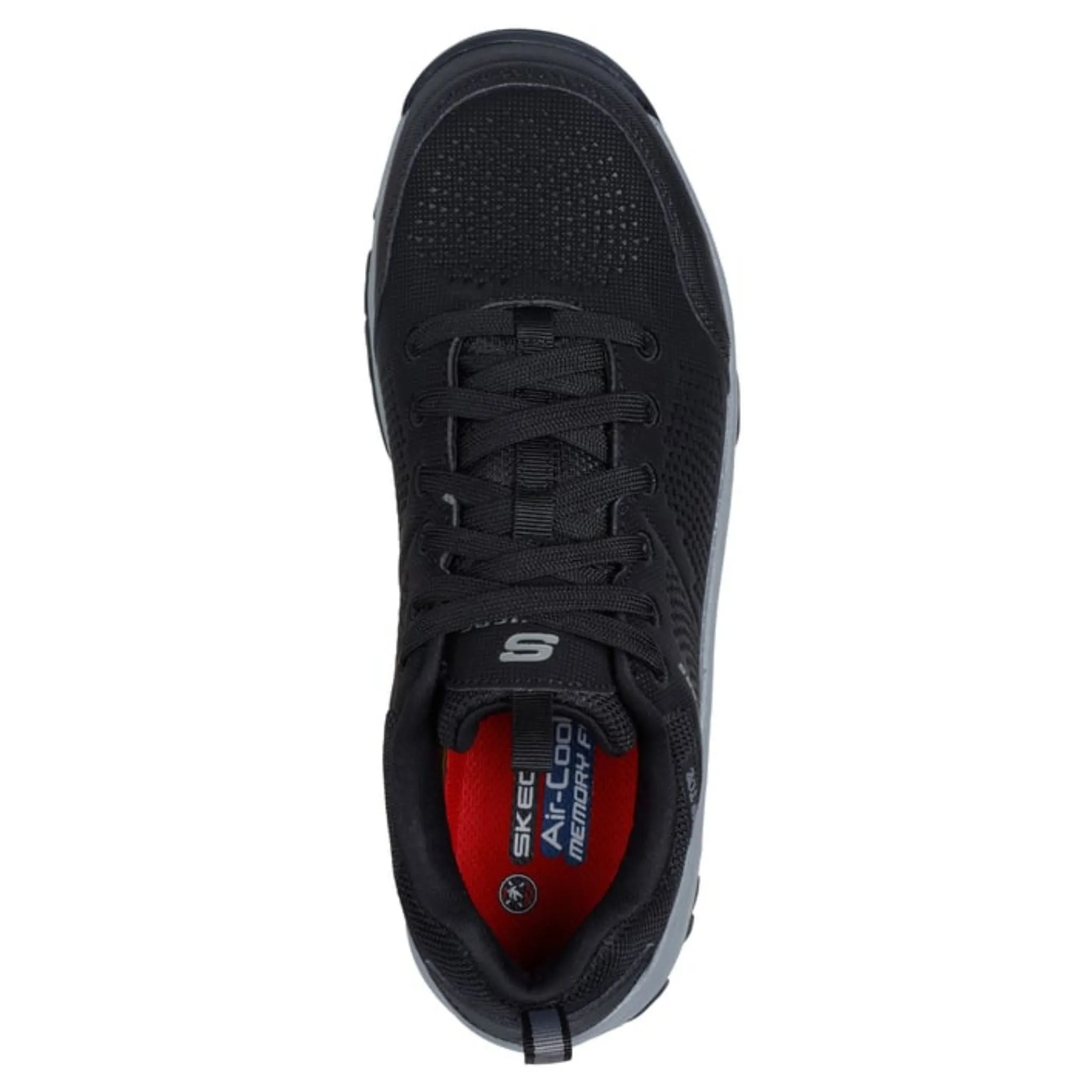 Skechers Men's 200247 Relment- Byrin Black Safety Toe Metal Free Work Shoes