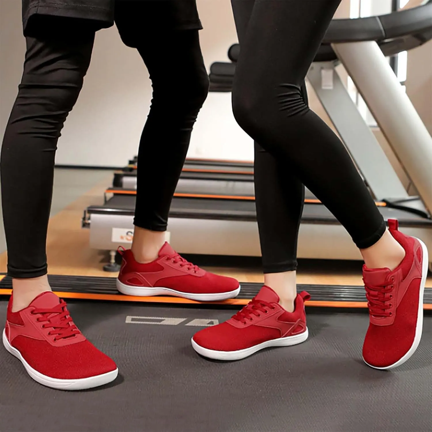 Slip On Shoes Women Walking Casual Shoes Slip On White Platform Sneakers Women's Walking Lightweight Tennis Red Tennis Shoe Cross Trainer Shoe