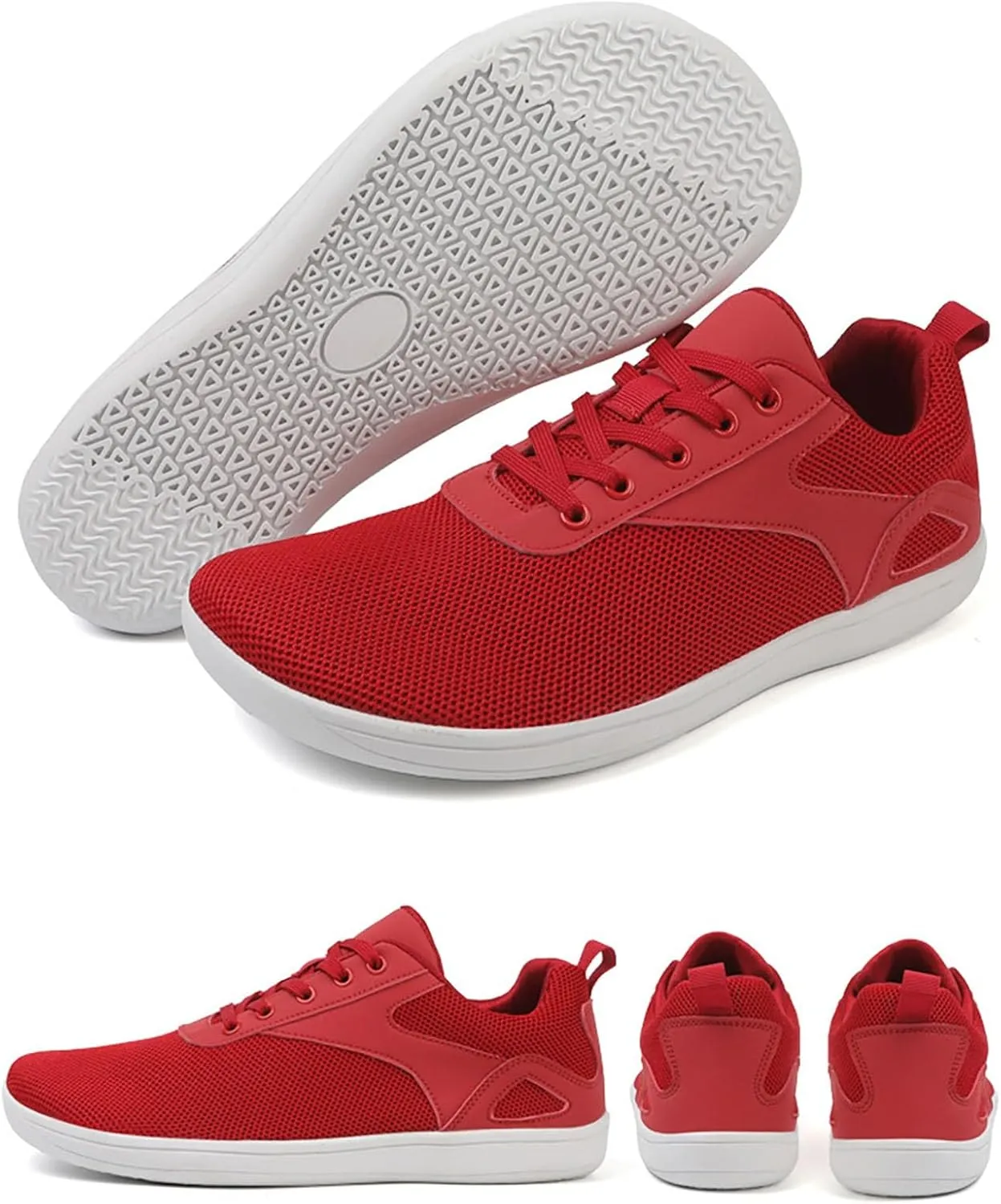 Slip On Shoes Women Walking Casual Shoes Slip On White Platform Sneakers Women's Walking Lightweight Tennis Red Tennis Shoe Cross Trainer Shoe
