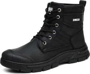 Steel Toe Boots for Men Safety Work Boots IndestructibleComfortable Mens Industrial & Construction Composite Toe Boots