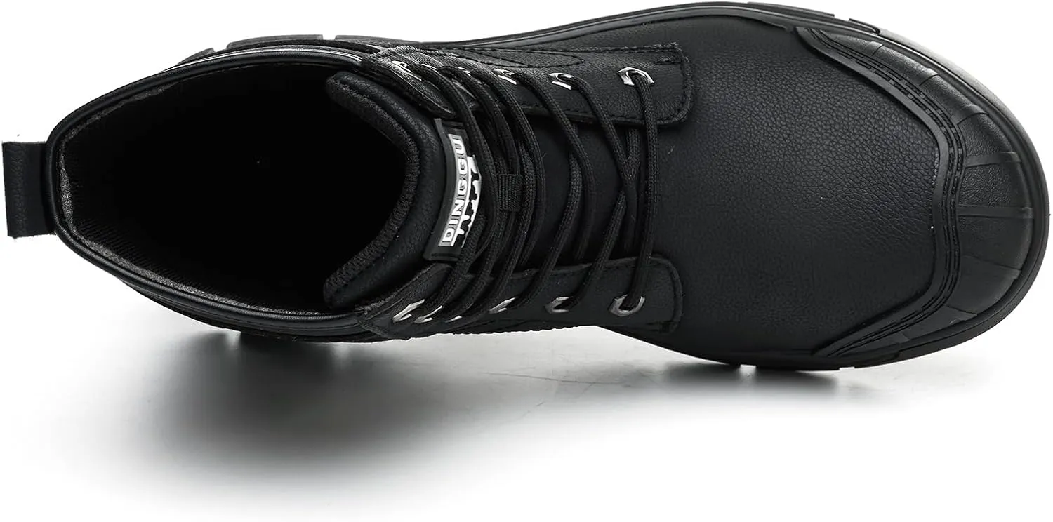 Steel Toe Boots for Men Safety Work Boots IndestructibleComfortable Mens Industrial & Construction Composite Toe Boots
