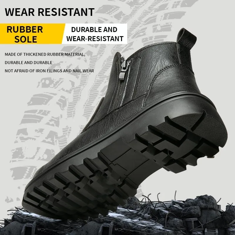 Steel Toe Boots for Men Women Lightweight Safety Boots Indestructible Construction Steel Toe Shoes for Men Composite Toe Boots