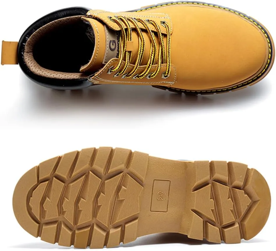 Steel Toe Boots for Men Women Lightweight Safety Boots Indestructible Construction Steel Toe Shoes for Men Composite Toe Boots
