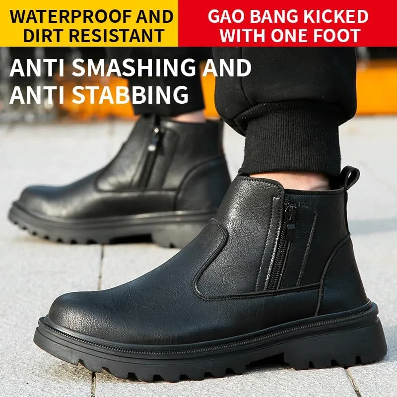 Steel Toe Boots for Men Women Lightweight Safety Boots Indestructible Construction Steel Toe Shoes for Men Composite Toe Boots