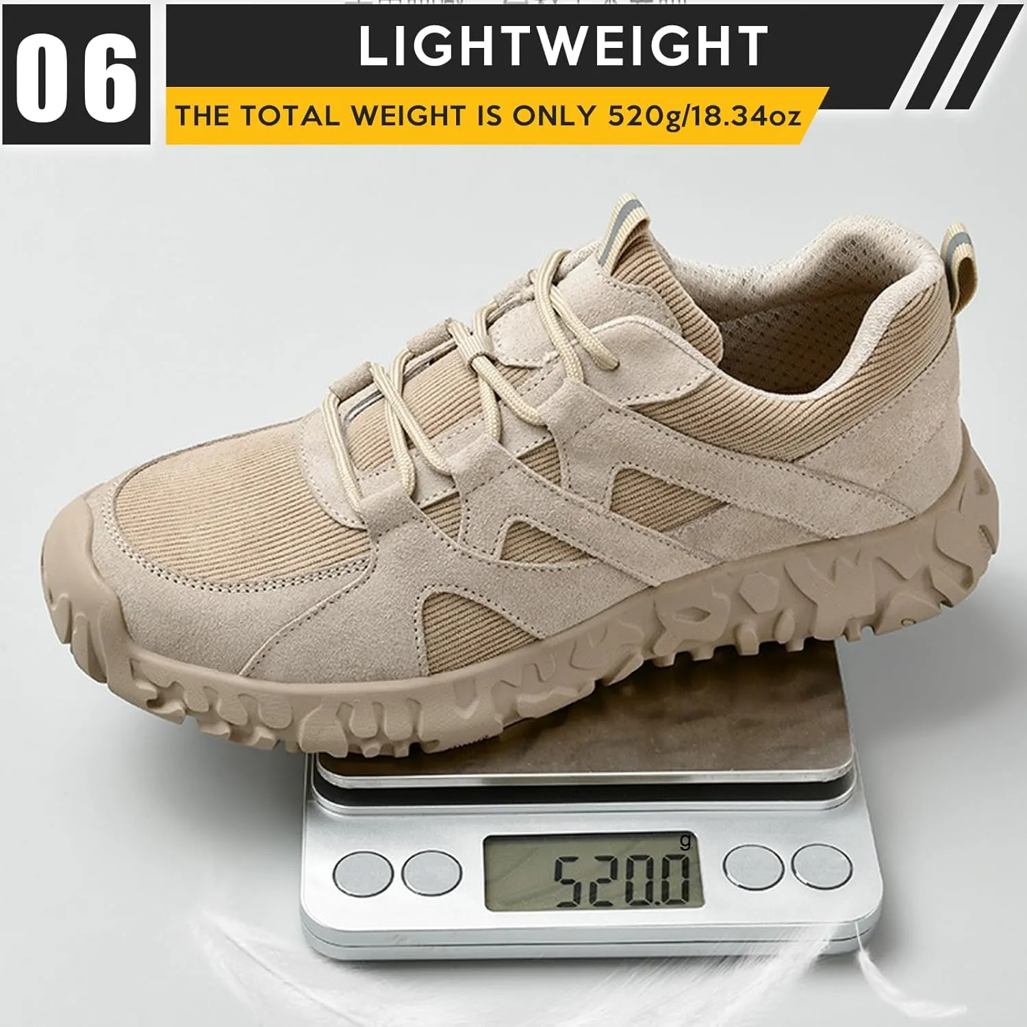 Steel Toe Shoes for Women  Lightweight Safety Work Shoes with Impact & Puncture Resistance for Protection
