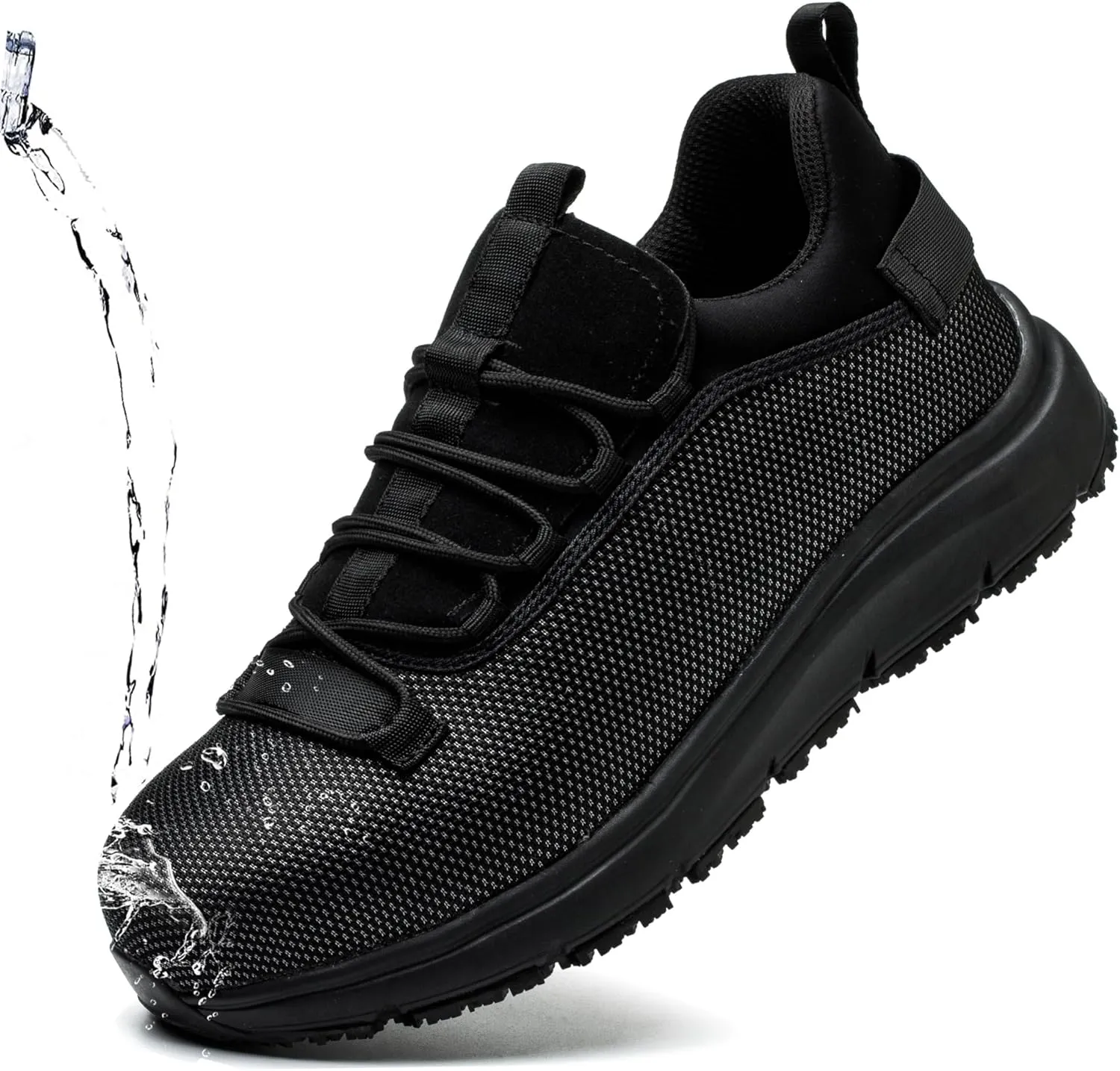 ulogu Steel Toe Shoes for Men WomenWaterproof Lightweight Roofing ShoeSafety Industrial Work Sneakers