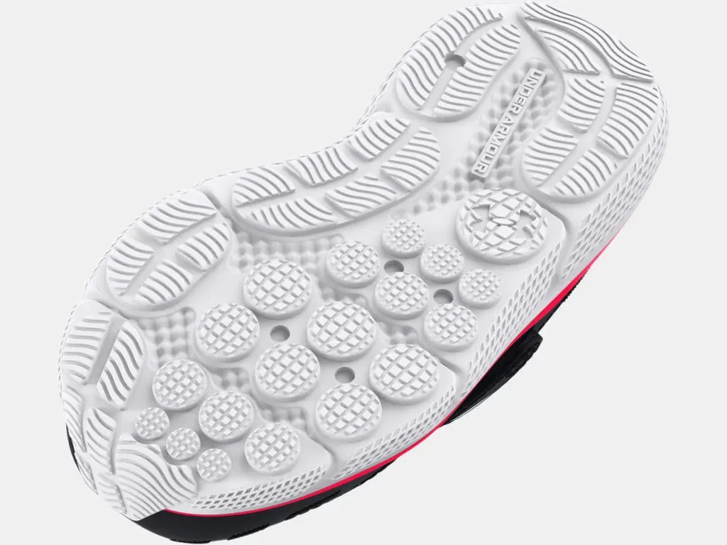Under Armour Boys' Infant UA Assert 10 AC Running Shoes-Black/Deep Red