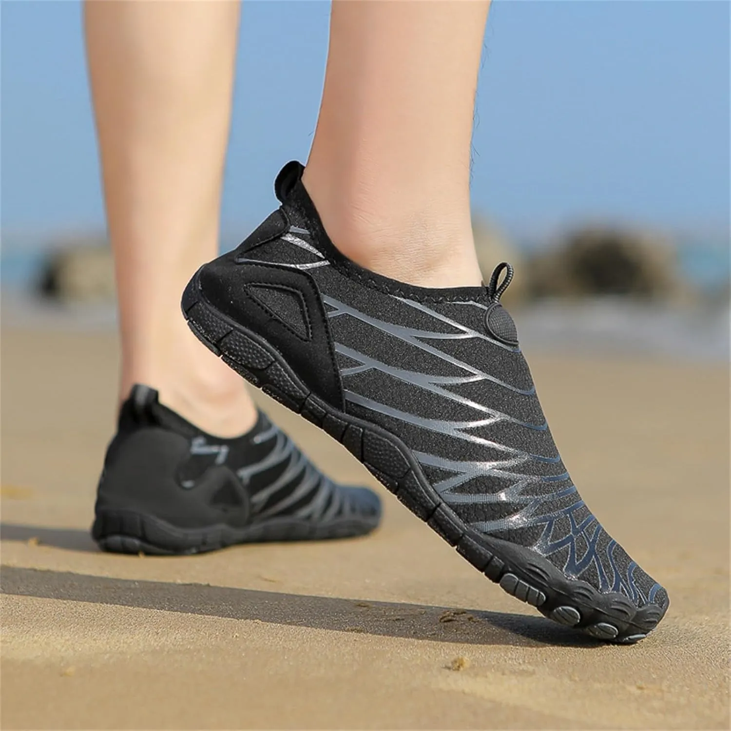 Water Shoes Mens Womens Quick Dry Barefoot Aqua Socks Beach Swim Pool Shoes Non Slip Outdoor Sports Hiking Surf Yoga Lightweight