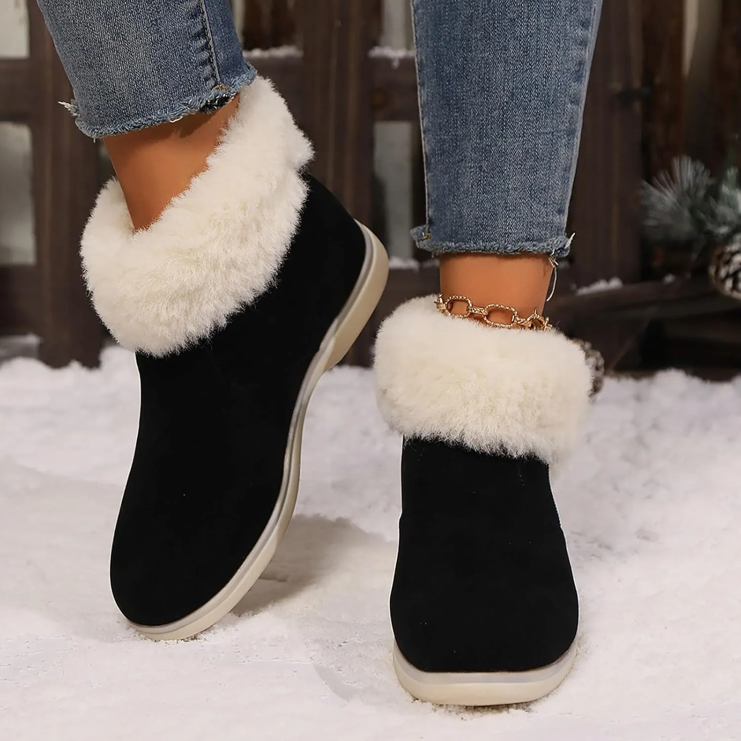 Women's Boots Womens Casual Boots Wide Width Booties Women WideBoots Platform Dress Shoes for Women Dress Shoes