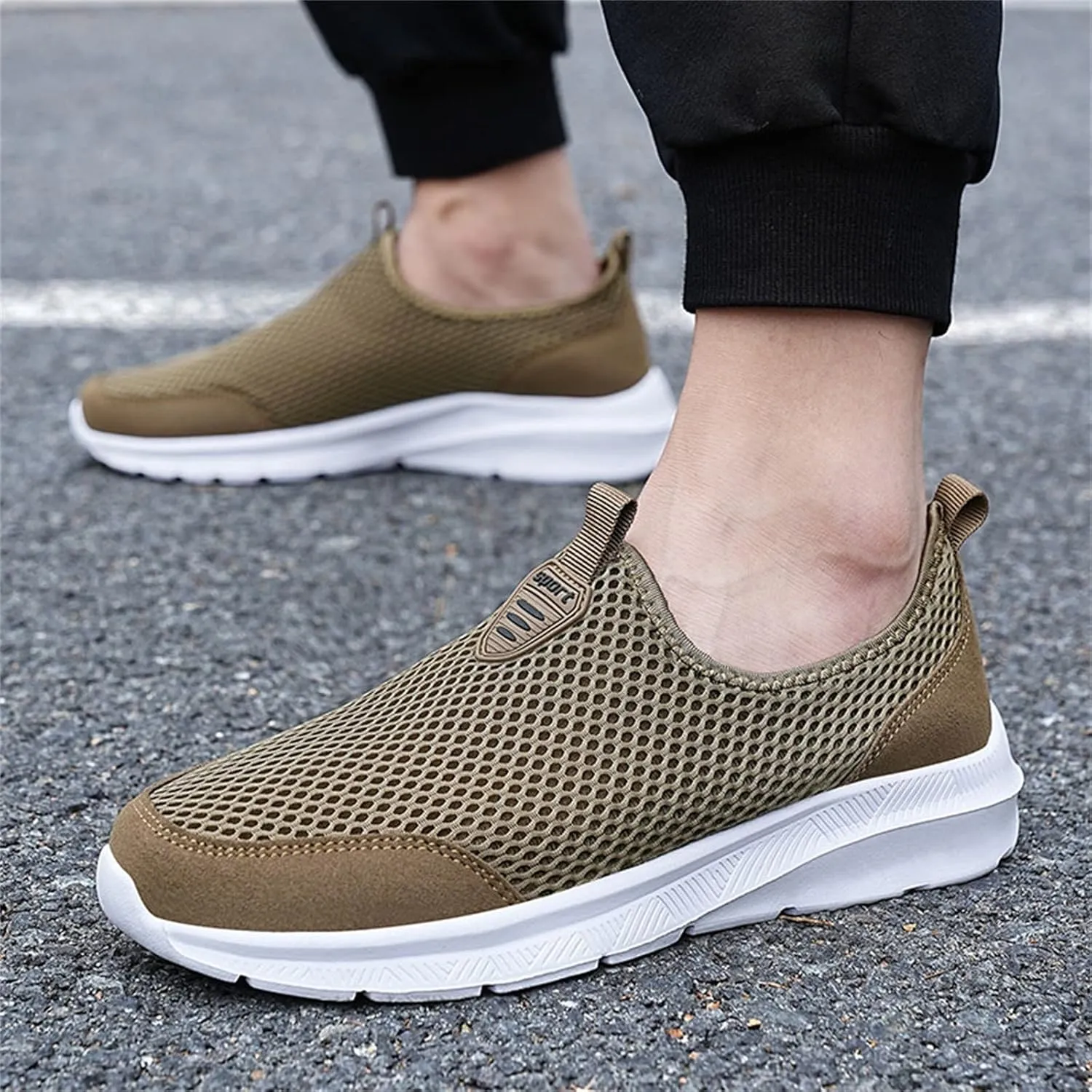 Women's Fashion Sneaker Womens Walking Shoes Slip On Fashion Womens Walking Shoes Wide Width Platform Loafers Women Shoes Walking Sneakers for Men