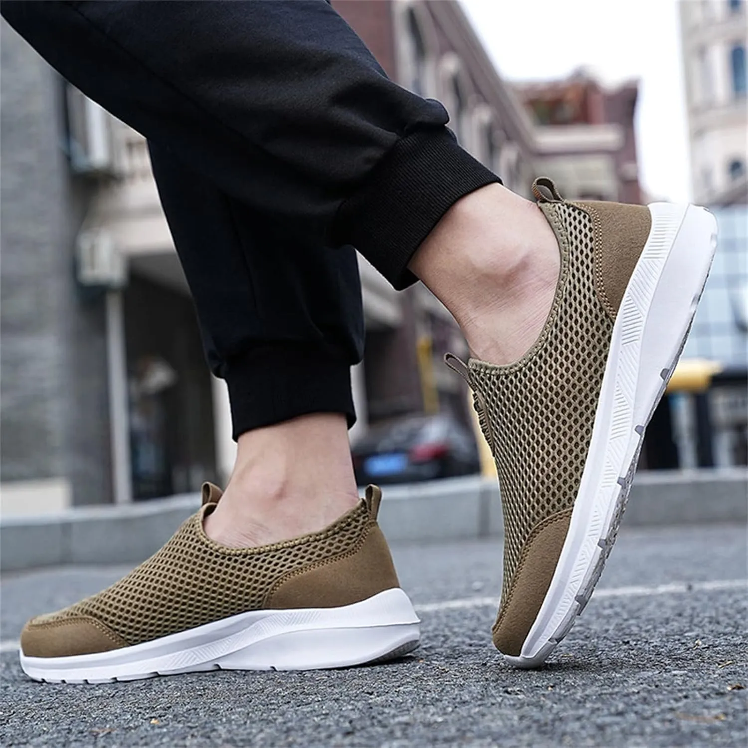 Women's Fashion Sneaker Womens Walking Shoes Slip On Fashion Womens Walking Shoes Wide Width Platform Loafers Women Shoes Walking Sneakers for Men
