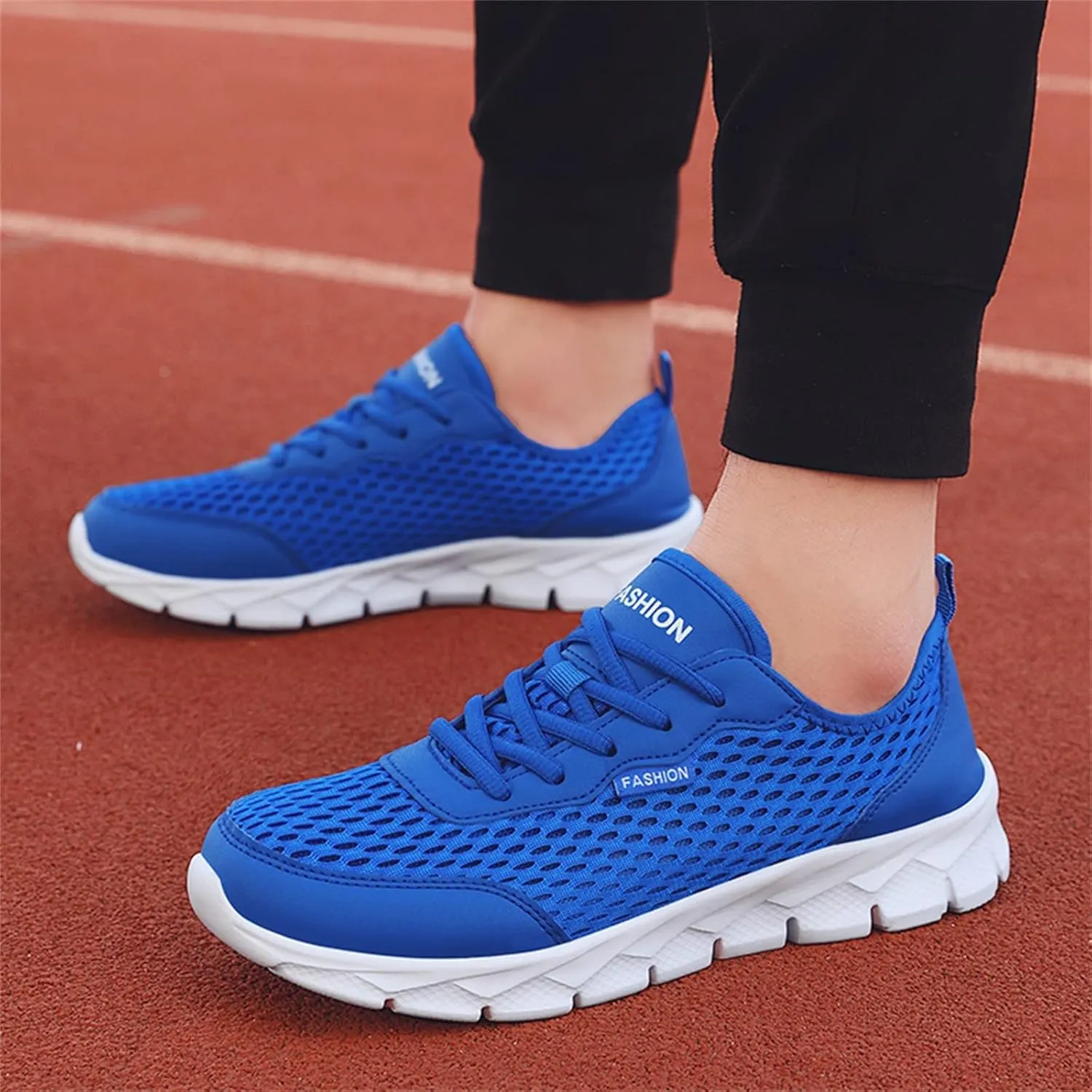 Women's Sneakers Wide Lightweight Work Slip Resistant Breathable Men's Wide Tennis Shoes Cute Loafers for Women Trendy All Black Sneakers for Men