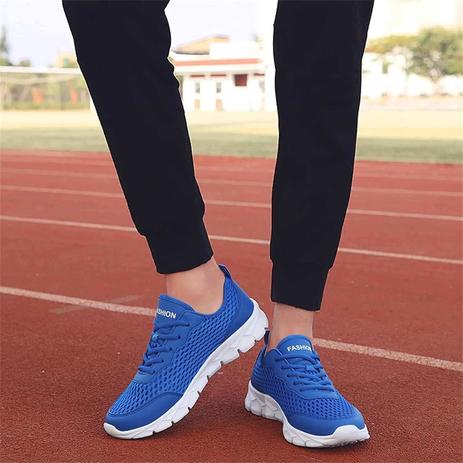Women's Sneakers Wide Lightweight Work Slip Resistant Breathable Men's Wide Tennis Shoes Cute Loafers for Women Trendy All Black Sneakers for Men