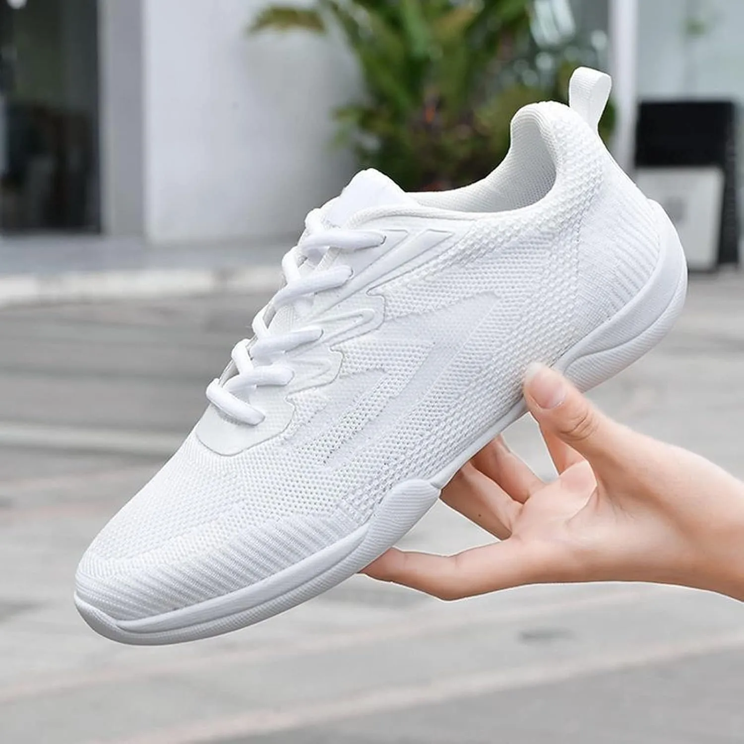 Womens Walking Shoes Lace Up Lightweight Memory Foam Cheer Non Slip Work Shoes Women Walking Shoes Casual Waterproof Sneakers Black Tennis Shoe Cross Trainer Shoe