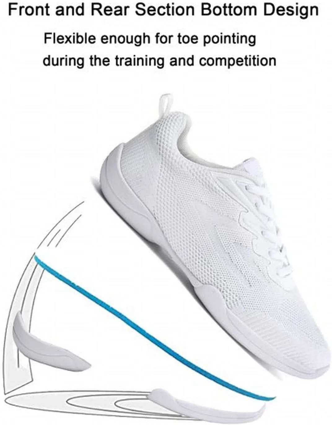Womens Walking Shoes Lace Up Lightweight Memory Foam Cheer Non Slip Work Shoes Women Walking Shoes Casual Waterproof Sneakers Black Tennis Shoe Cross Trainer Shoe