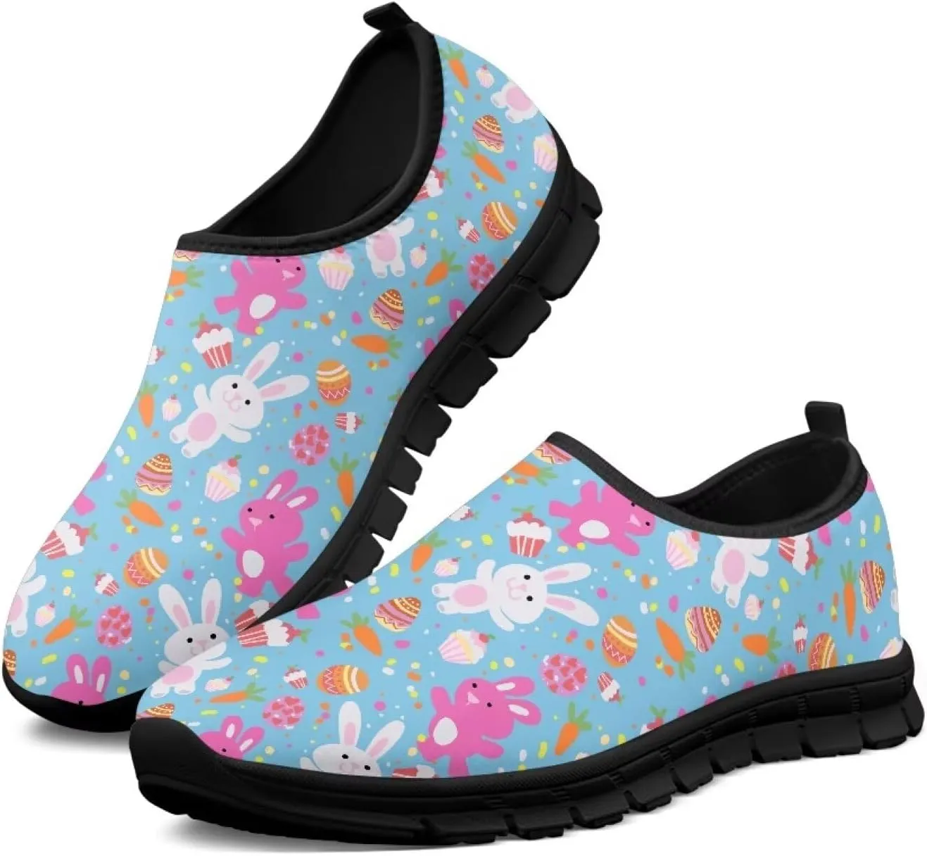 Women's Walking Workout Shoes Causal Outdoor Running Hiking Shoes Exercise Slip-On Non-Slip Sneaker for Women US 5.5-11.5