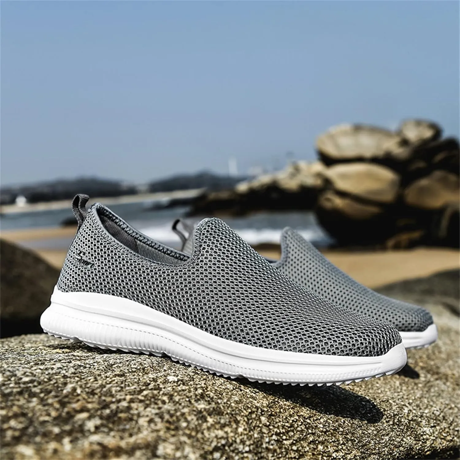 Womens White Tennis Shoes Leather Sneakers Casual Walking Shoes for Women Shoes to Prevent Tip Toe Walking Womens Loafers Shoes Mens Waterproof Sneakers