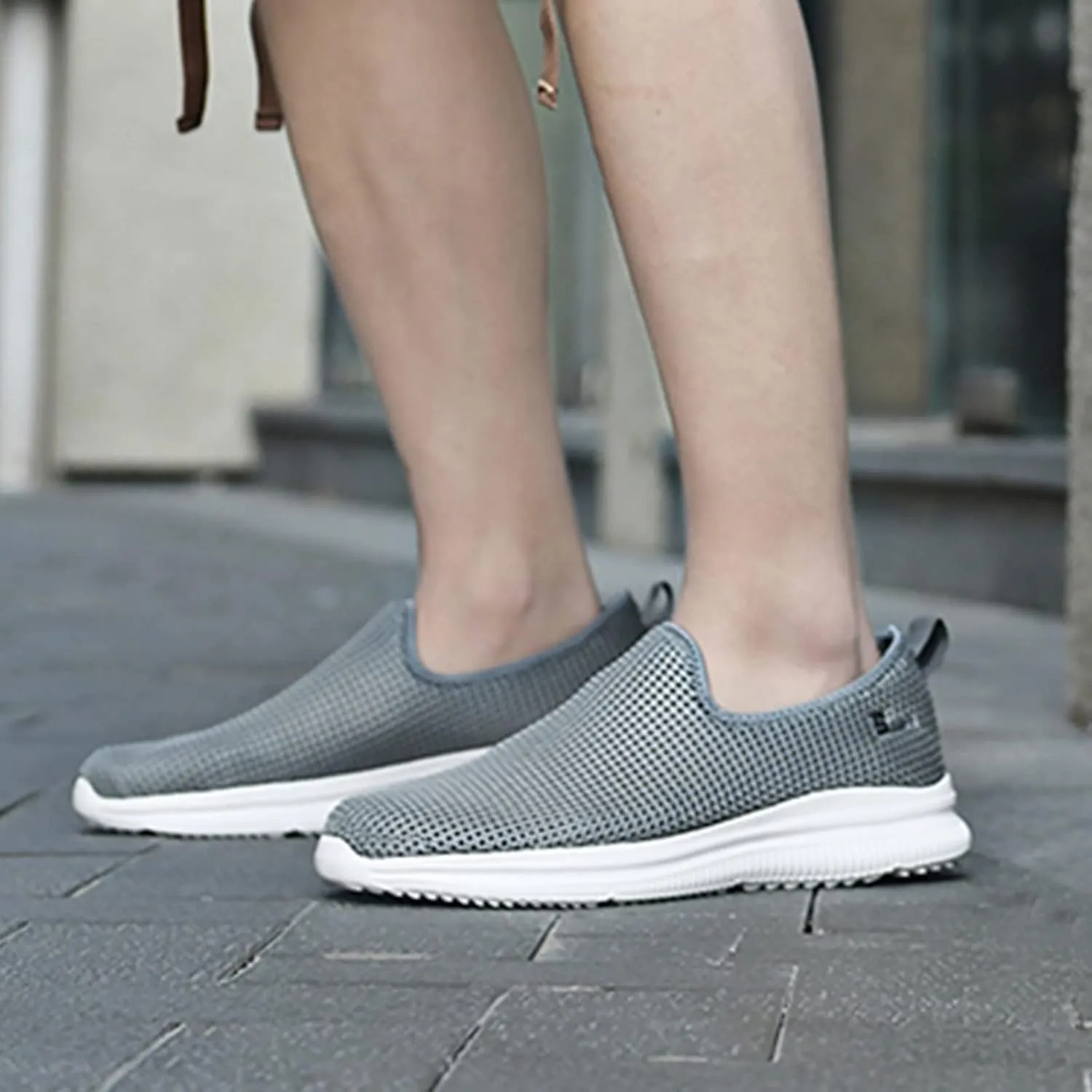 Womens White Tennis Shoes Leather Sneakers Casual Walking Shoes for Women Shoes to Prevent Tip Toe Walking Womens Loafers Shoes Mens Waterproof Sneakers